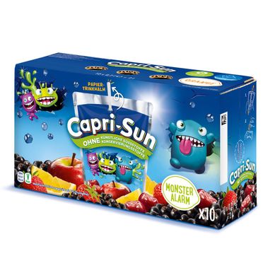 Capri Sun Monster Alarm Mehrfruchtsaft Erfrischungsgetränk 10x200ml