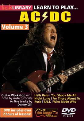 Learn To Play AC/ DC - Volume 3 DVD Lick Library