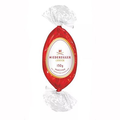 Niederegger Marzipan Ei mit Ummantelung aus Zartbitterschokolade 150g