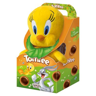 Toffifee 15er Looney Tunes Plüschtier Soft Karamell Stücke 125g