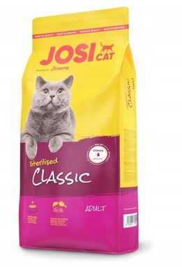 10kg JOSERA JosiCat Classic Sterilised, Trockenfutter Katzenfutter