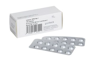 Grünbeck Indikator DPD 1, 100 Tabletten 211213