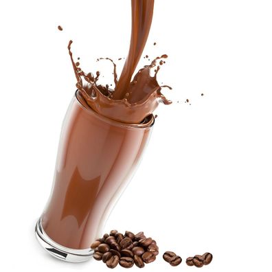 Espresso Pulver gemahlen Kakao Trinkschokolade Kakaopulver