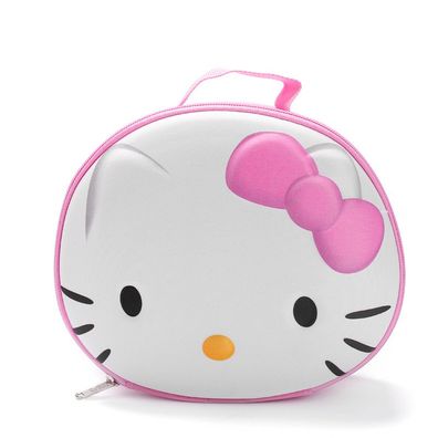 3D Sanrio Hello Kitty Handtasche Cute Cartoon Katze Kosmetiktasche Weiß