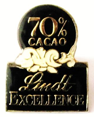 Lindt Schokolade - 70% Cacao - Pin 25 x 19 mm