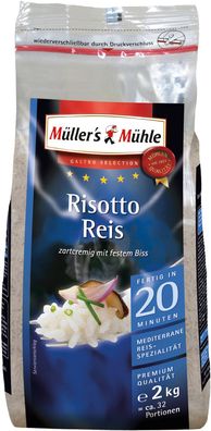 Müllers Mühle für Risotto zartcremig bissfest Gastro Selection 2000g