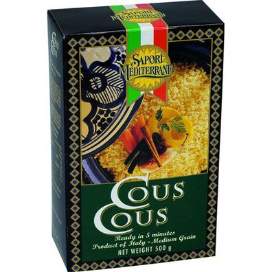 Couscous Sapori Mediterrane Hartweizengriess Schnell und einfach 500g