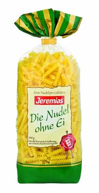 Jeremias Jerelli Pasta Nudeln aus reinem Hartweizengriess 500g