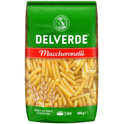 Delverde Maccheronelli kleine Nudeln aus Hartweizengrieß 500g