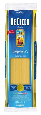 De Cecco Linguine Pasta Nummer 7 Nudeln aus Hartweizengriess 500g