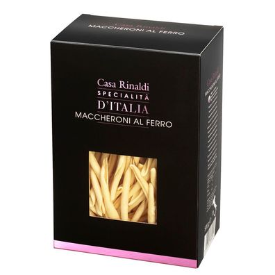Casa Rinaldi Pasta Maccheroni al ferro Röhrchen in der Packung 500g