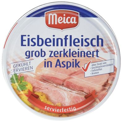 Meica Eisbeinfleisch in Aspik grob zerkleinert 200g 6er Pack