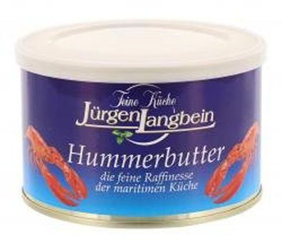 Jürgen Langbein Hummerbutter zum verfeinern von Hummer und Saucen 380g