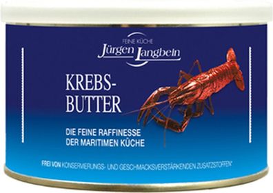 Jürgen Langbein Krebsbutter Kulinarische Hamburger Spezialität 380g