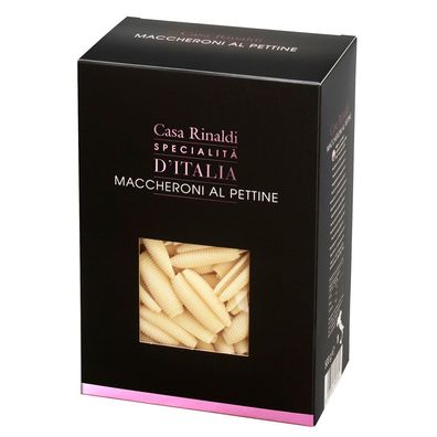 Casa Rinaldi Pasta Maccheroni al pettine in der Packung 500g