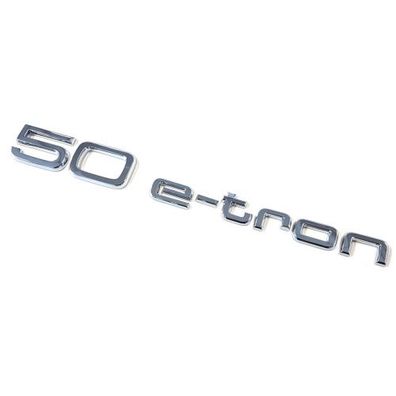 Original Audi Schriftzug 50 e-tron chrom silber 80A853744J2ZZ