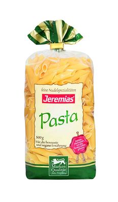 Jeremias Pasta Penne Nudeln aus Hartweizengriess 500g 4er Pack