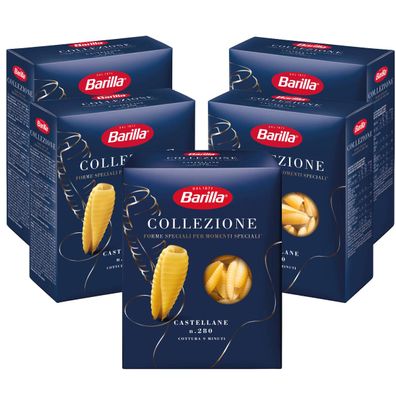 Barilla Collezione Castellane Hartweizen Pasta 2500g 5er Pack