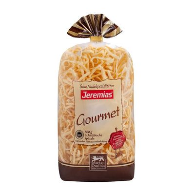 Jeremias Schwäbische Spätzle g.g.A. Gourmet mit Frischei 500g 2er Pack