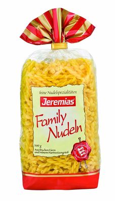 Jeremias Schlingli Classic Frischei Family Nudeln 500g 4er Pack