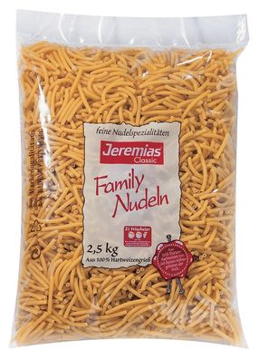 Jeremias Classic Family Nudeln Makkronelli mit Frischei 2500g