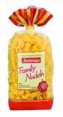 Jeremias Radi Family Frischei Nudeln aus reinem Hartweizengrieß 500g