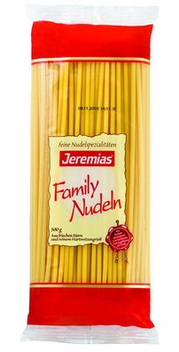 Jeremias Makkaroni Classic Frischei Family Nudeln 500g 4er Pack