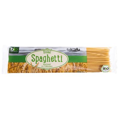 Bio Zentrale Dinkel Spaghetti Teigwaren aus Dinkelmehl Dinkel 250g