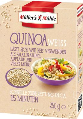 Müllers Mühle Quinoa weiss mit einer feinen nussigen Note 250g