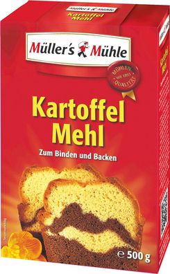Müllers Mühle Kartoffelmehl für Suppen Desserts und Teig 500g