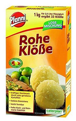 Pfanni Rohe Kloesse 1kg 2113, 1er Pack (1 x 1 kg)