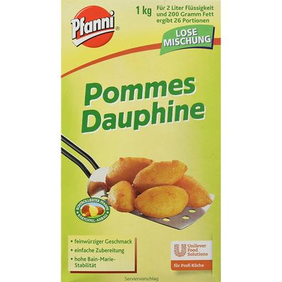 Pfanni Pommes Dauphine hochwertige Kartoffelbeilage fein würzig 1000g