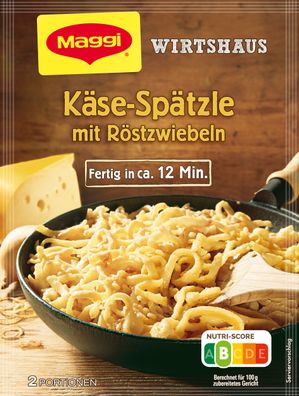 Schwäbische Käse-Spätzle