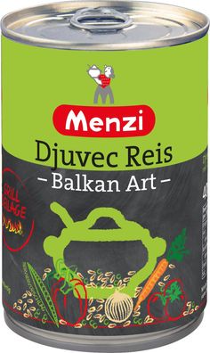 Menzi Djuvec Reis nach Balkan Art würzig leckeres Reisgericht 400g