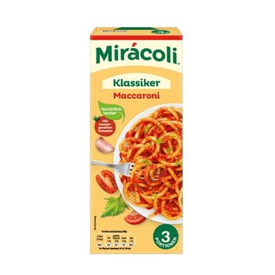 Miracoli Maccaroni Tomatensauce natürlich und leckere Nudeln 360g