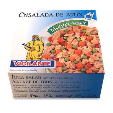 Thunfischsalat Mediterranea Thunfisch Gemüsesalat in Marinade 150g