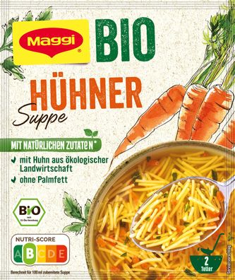 Bio Maggi Hühner Suppe