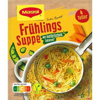 Maggi Guten Appetit Frühlings Suppe mit natürlichen Zutaten 63g