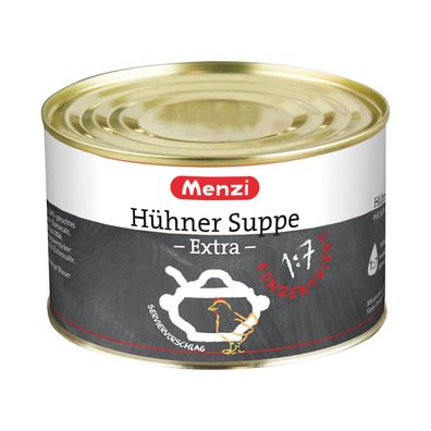 Menzi Hühner Suppe extra konzentriert kräftig im Geschmack 400ml