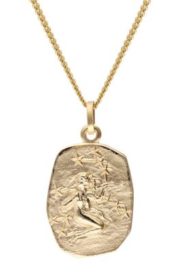 trendor Schmuck Jungfrau Sternzeichen Gold 333 mit vergoldeter Silberkette 15404-09