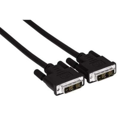 Hama DVI-Kabel 1,5m Verbindungskabel DVI-Stecker Single Link 18 + 1 DVI-D HD TV