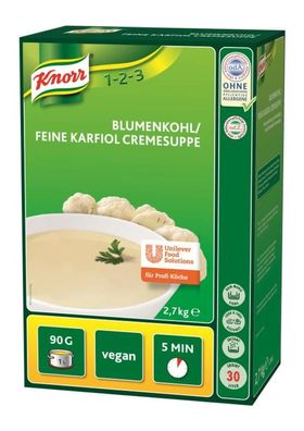 Knorr Blumenkohl/ Freine Karfiol Cremesuppe