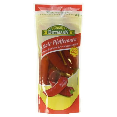 Feinkost Dittmann Rote Pfefferonen Mazedonische Art 250g