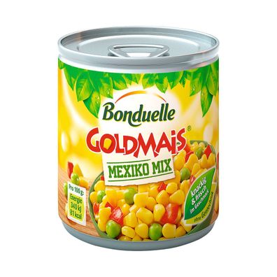 Bonduelle Mexiko Mix Gemüse aus Erbsen Mais und Paprika 170g