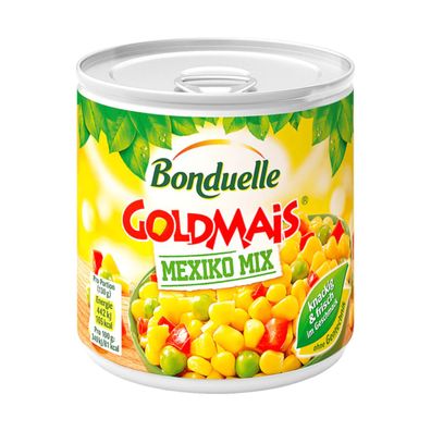 Bonduelle Mexiko Mix Gemüse aus Erbsen Mais und Paprika 425ml
