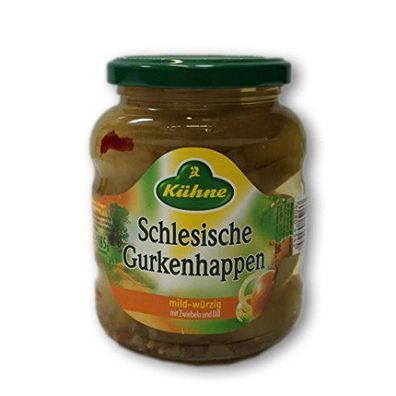 Kühne Schlesische Gurkenhappen 370ml