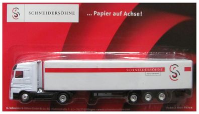 Schneider & Söhne GmbH & Co. KG Nr. - .... Papier auf Achse - MB Actros - Sattelzug