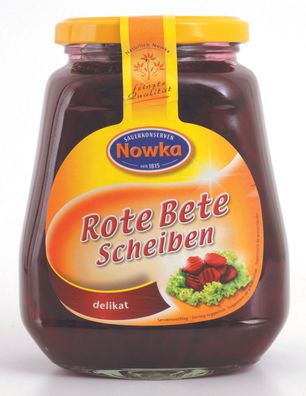 Nowka Rote Bete Scheiben delikat und servierfertig 530g