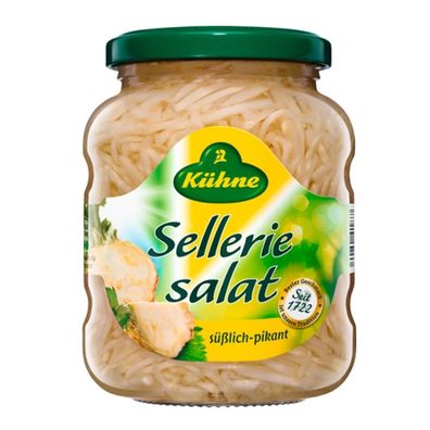 Kühne Sellerie Salat süßlich pikant im Geschmack verzehrfertig 370ml