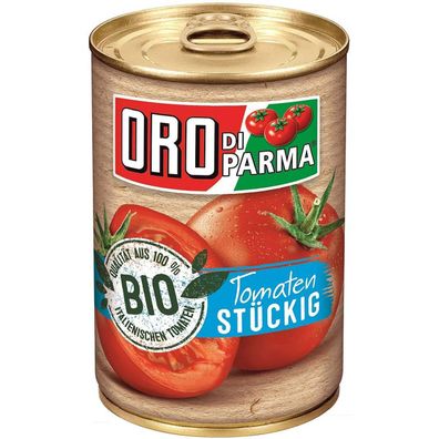 Hengstenberg Bio Oro di Parma stückige Tomaten in der Soße 425ml